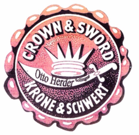 CROWN & SWORD Otto Herder Solingen KRONE & SCHWERT Logo (DPMA, 17.03.2015)