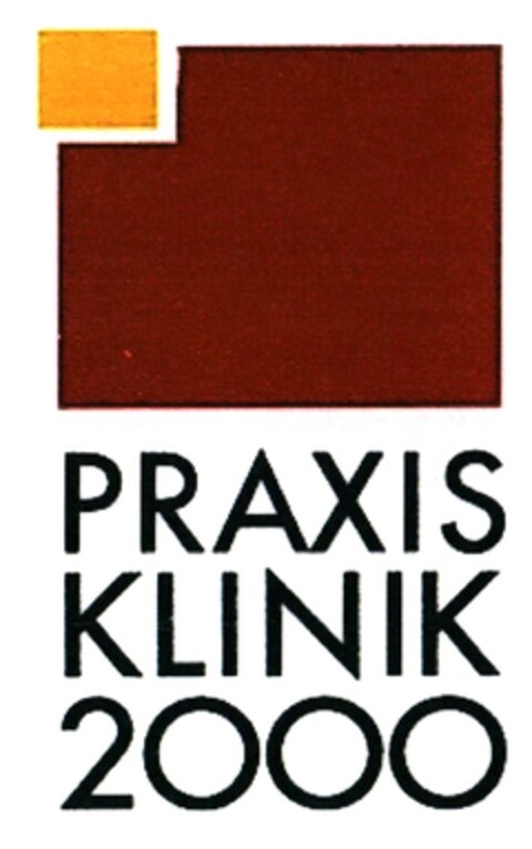 PRAXIS KLINIK 2000 Logo (DPMA, 03.08.2015)