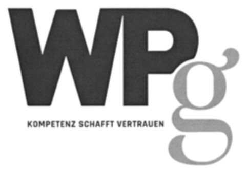 WPg KOMPETENZ SCHAFFT VERTRAUEN Logo (DPMA, 14.08.2015)