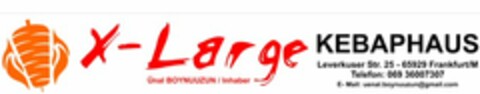 X - Large KEBAPHAUS Logo (DPMA, 06.04.2020)