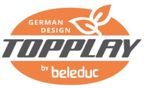 GERMAN DESIGN TOPPLAY by beleduc Logo (DPMA, 21.11.2022)