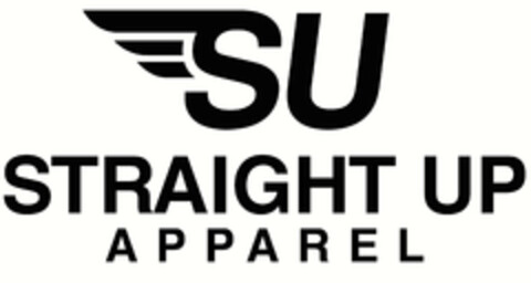 SU STRAIGHT UP APPAREL Logo (DPMA, 22.04.2024)