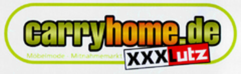 carryhome.de XXXLutz Logo (DPMA, 05.02.2002)