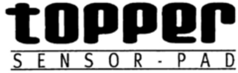 topper SENSOR-PAD Logo (DPMA, 11.03.2002)