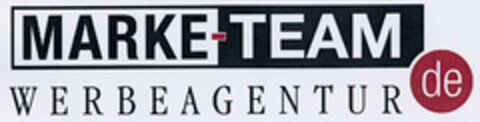 MARKE-TEAM WERBEAGENTUR de Logo (DPMA, 29.11.2002)