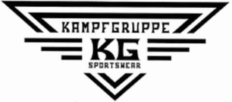 KAMPFGRUPPE KG SPORTSWEAR Logo (DPMA, 12/15/2003)