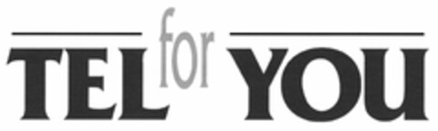 TEL for YOU Logo (DPMA, 26.07.2004)