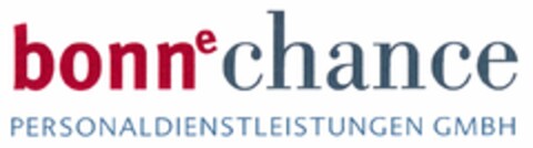 bonne chance PERSONALDIENSTLEISTUNGEN GMBH Logo (DPMA, 27.06.2006)