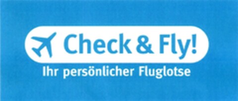 Check & Fly! Ihr persönlicher Fluglotse Logo (DPMA, 23.05.2007)