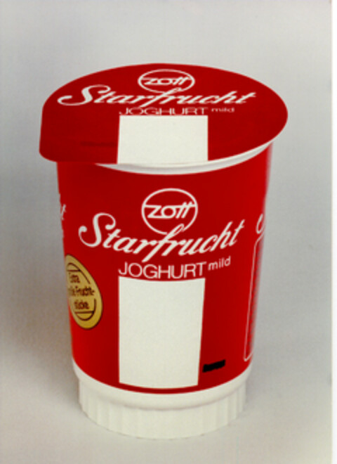 Starfrucht JOGHURT mild zott Logo (DPMA, 24.03.1995)