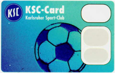 KSC-Card Karlsruher Sport-Club Logo (DPMA, 09/25/1996)