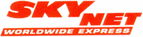 SKY NET WORLDWIDE EXPRESS Logo (DPMA, 31.10.1997)