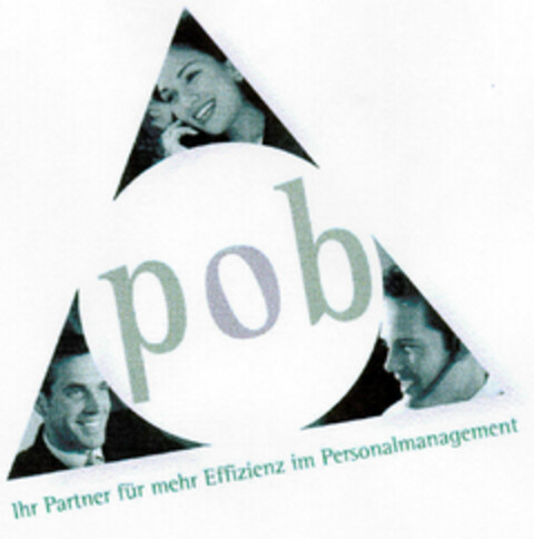 pob Ihr Partner für mehr Effizienz im Personalmanagement Logo (DPMA, 11/24/1999)