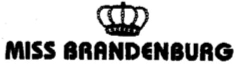 MISS BRANDENBURG Logo (DPMA, 26.11.1999)