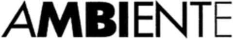 AMBIENTE Logo (DPMA, 06.11.1993)
