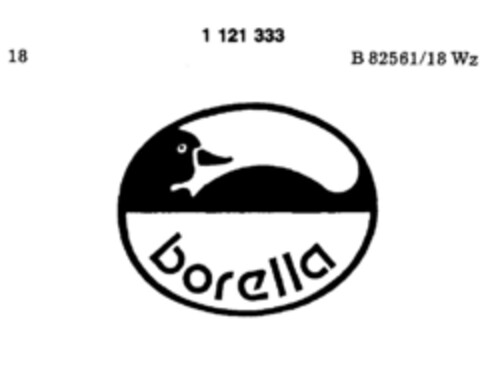 borella Logo (DPMA, 26.08.1987)