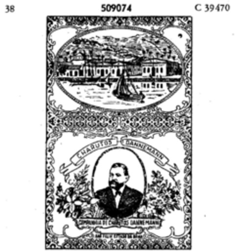 CHARUTOS DANNEMANN COMPANHIA DE CHARUTOS DANNEMANN Logo (DPMA, 27.09.1938)