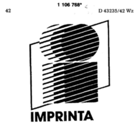 iii IMPRINTA Logo (DPMA, 18.04.1987)