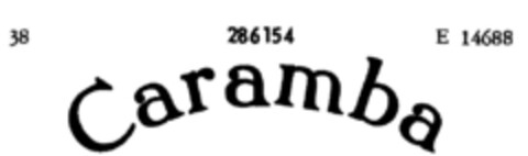 Caramba Logo (DPMA, 01/16/1922)