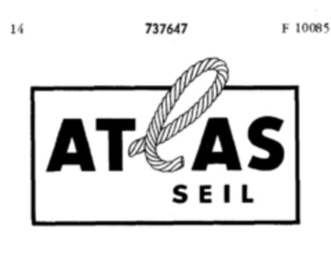 ATLAS SEIL Logo (DPMA, 16.09.1959)
