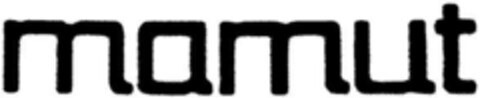 mamut Logo (DPMA, 04.12.1992)