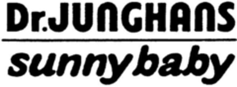 Dr.JUNGHANS sunnybaby Logo (DPMA, 14.02.1992)