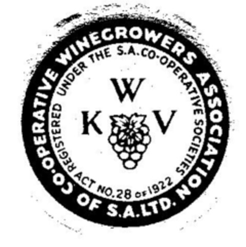 KWV Logo (DPMA, 07.05.1965)