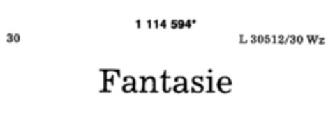 Fantasie Logo (DPMA, 11/06/1987)