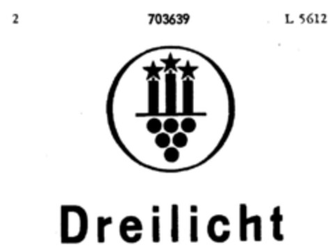Dreilicht Logo (DPMA, 08/20/1956)
