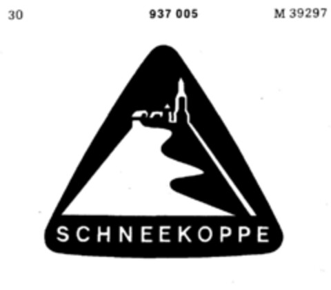 SCHNEEKOPPE Logo (DPMA, 21.06.1974)