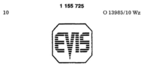EVIS Logo (DPMA, 05.08.1989)