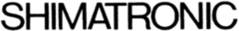 SHIMATRONIC Logo (DPMA, 07.05.1991)