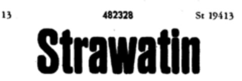 Strawatin Logo (DPMA, 10/31/1935)