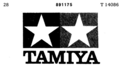 TAMIYA Logo (DPMA, 16.11.1970)