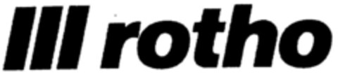 III rotho Logo (DPMA, 21.10.1991)