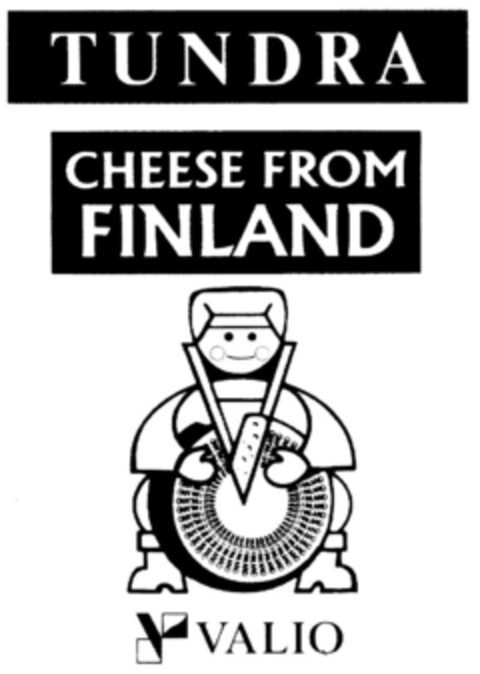 TUNDRA CHEESE FROM FINLAND  VALIO Logo (DPMA, 06/24/1991)