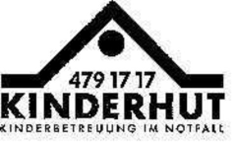 479 17 17 KINDERHUT KINDERBETREUUNG IM NOTFALL Logo (DPMA, 07.06.1994)