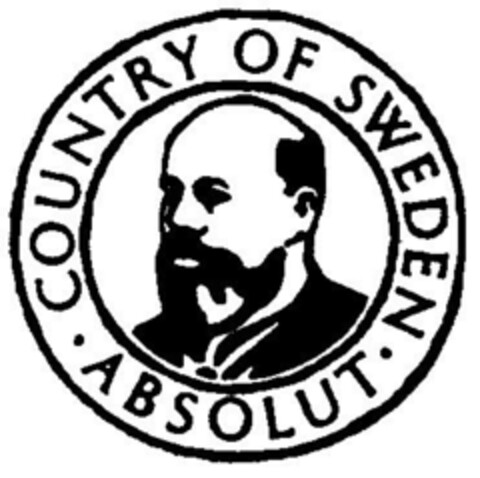 COUNTRY OF SWEDEN ABSOLUT Logo (DPMA, 28.07.1983)