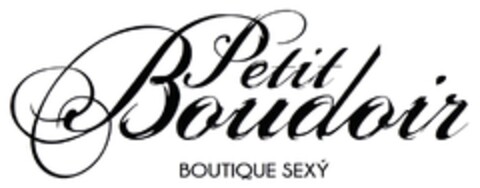 Petit Boudoir BOUTIQUE SEXÝ Logo (DPMA, 03/08/2013)
