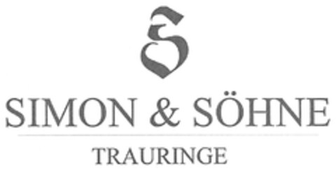 SIMON & SÖHNE TRAURINGE Logo (DPMA, 06.07.2015)