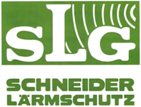 SLG SCHNEIDER LÄRMSCHUTZ Logo (DPMA, 05.02.2016)