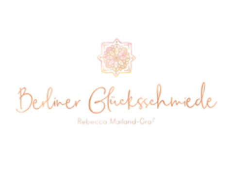 Berliner Glücksschmiede Rebecca Mailand-Graf Logo (DPMA, 10/30/2018)