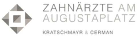 ZAHNÄRZTE AM AUGUSTAPLATZ KRATSCHMAYR & CERMAN Logo (DPMA, 20.11.2018)