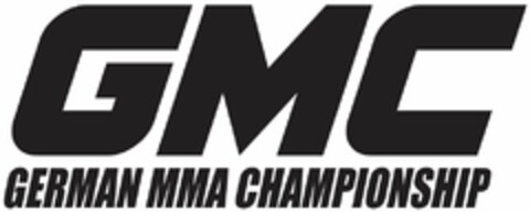 GMC GERMAN MMA CHAMPIONSHIP Logo (DPMA, 18.01.2020)