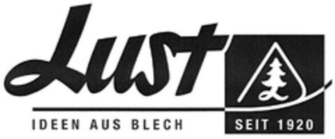 Lust IDEEN AUS BLECH SEIT 1920 Logo (DPMA, 11/02/2021)