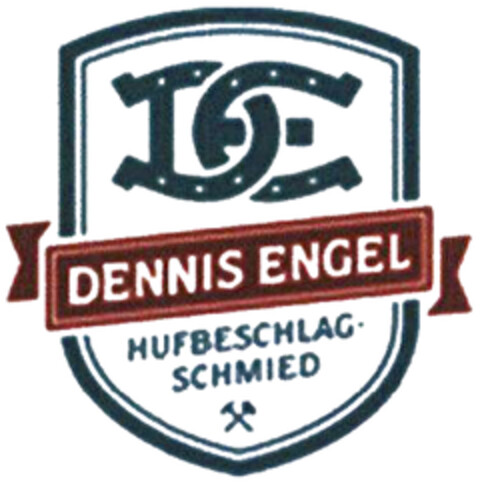 DE DENNIS ENGEL HUFBESCHLAGSCHMIED Logo (DPMA, 14.06.2022)