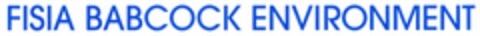 FISIA BABCOCK ENVIRONMENT Logo (DPMA, 27.09.2004)