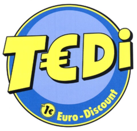 T€Di ab 1€ Euro-Discount Logo (DPMA, 12/01/2007)