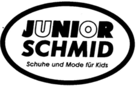 JUNIOR SCHMID Schuhe und Mode für Kids Logo (DPMA, 16.05.1997)