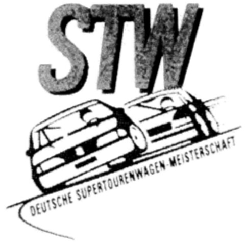 STW DEUTSCHE SUPERTOURENWAGEN-MEISTERSCHAFT Logo (DPMA, 14.05.1998)